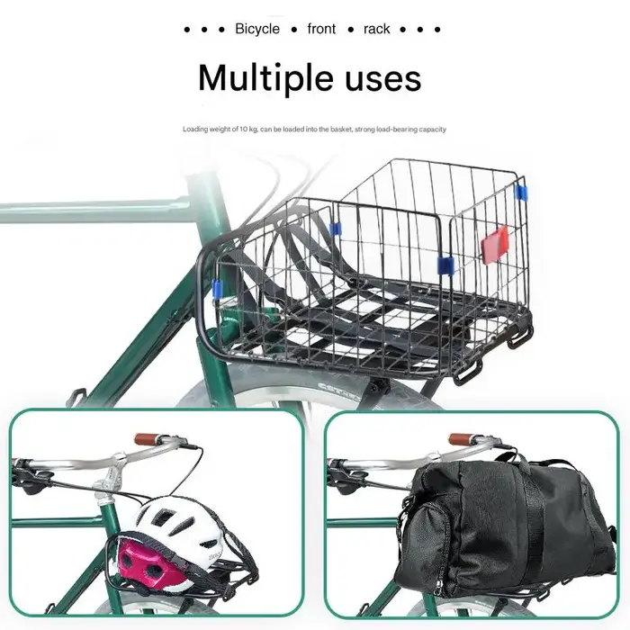 Porte-bagages avant de vélo 24-29 pouces