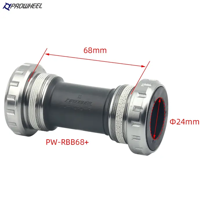 Manivelle de vélo de route PROWHEEL DMA GXPP en alliage d'aluminium 170 mm 172