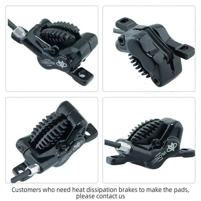 Frein hydraulique à disque à 4 pistons pour vélo électrique pliant