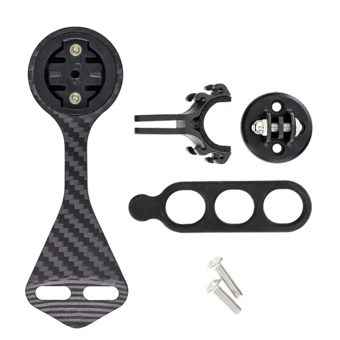 Guidon en fibre de carbone pour vélo f12, support de montage d'ordinateur pour Garmin GoPro Light Ca