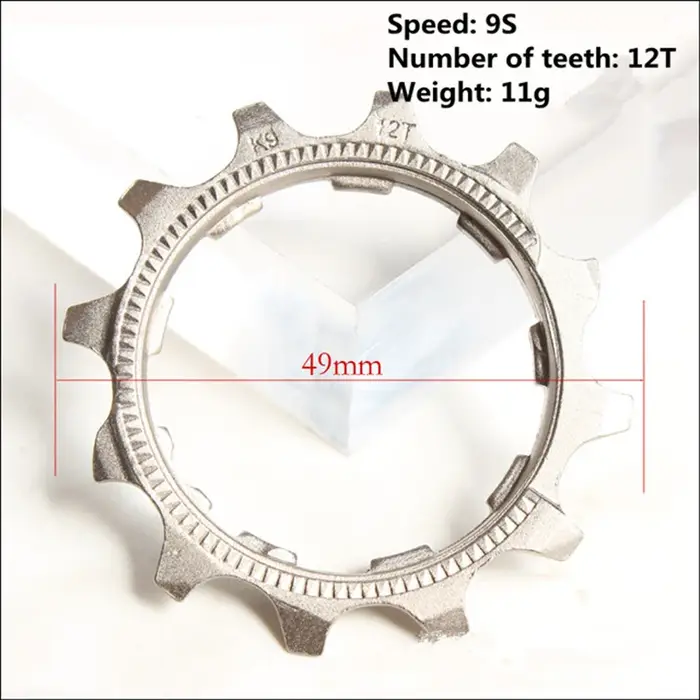 Tout nouveau pignon de volant d'inertie de Cassette de vélo de montagne à 9 vitesses 9S vtt 11T 12T 13T 14T 17T 20T 23T 36T convient à SHIMANO SRAM Sunrace