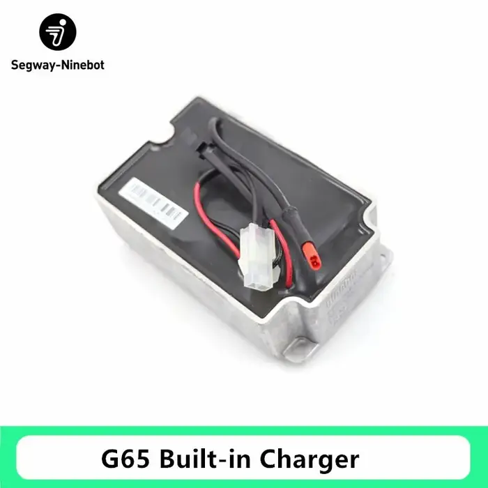 Ninebot-Trottinette électrique Segway Max NipG65, original, avec chargeur intégré, accessoires