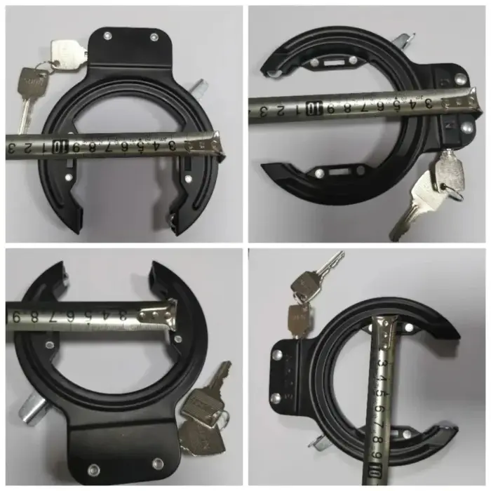 Verrou de fixation de roue pour cadre de vélo