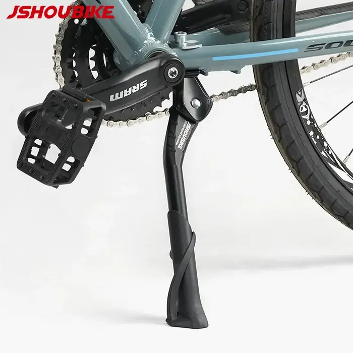 JSHOUBKE jambes de vélo réglables courtes épaissies en alliage d'aluminium E-bike stable durable