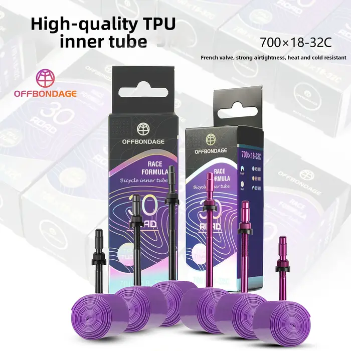OFFBONDAGE chambre à air de vélo ultralégère en TPU 30g 700c 18-32