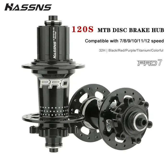 HASSNS PRO7 VTT moyeu libre 32H Cube 120 son 6 cliquets
