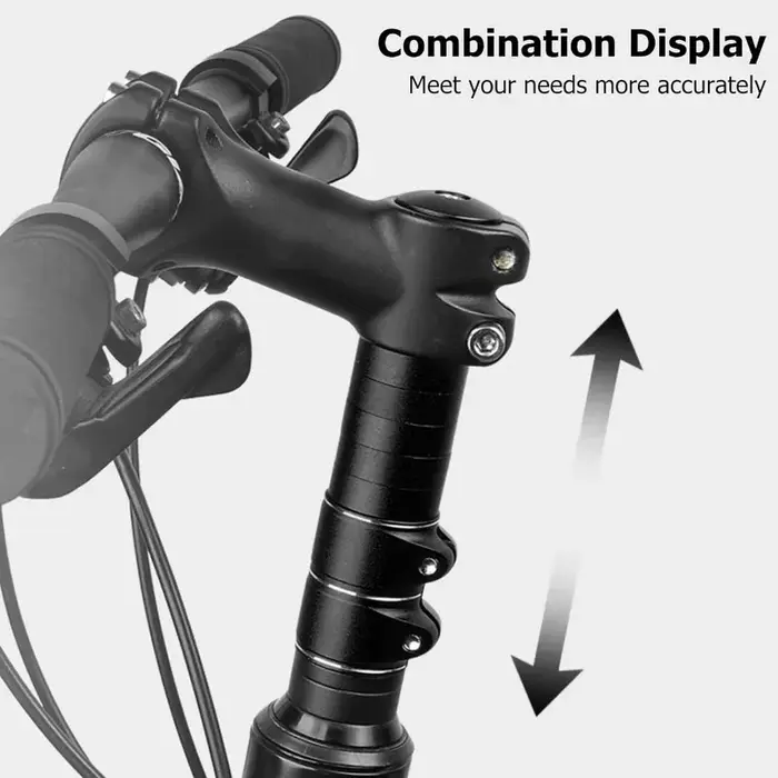 Riser de tige de vélo, extension de guidon