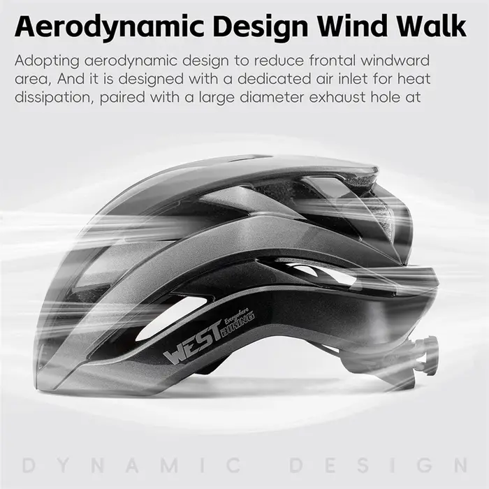 WEST BIKING – casque de cyclisme multicolore