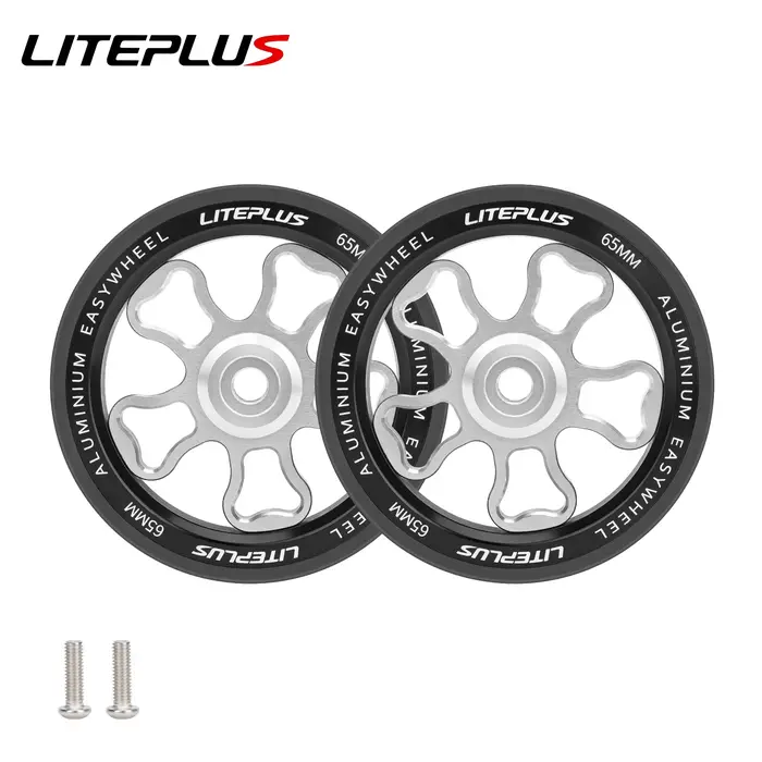 Roues pliantes LITEPLUS en alliage d'aluminium 70 mm pour vélo Brompton