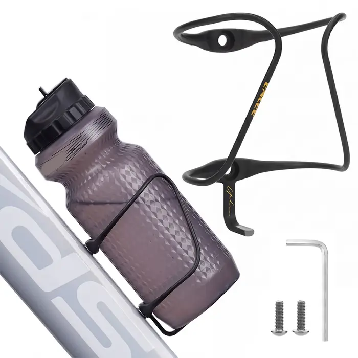 Porte-bouteille de vélo ultra léger en fibre de carbone haute performance pour vélos de route et de montagne