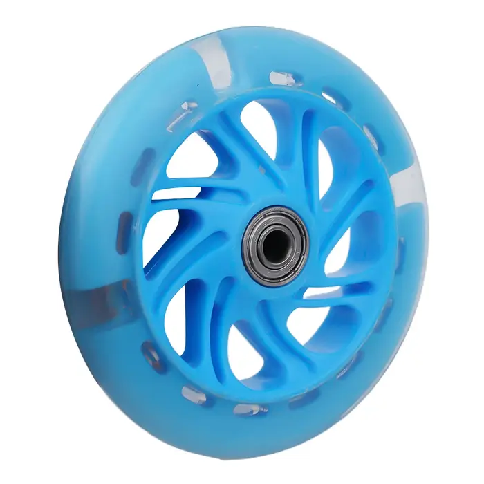 Roue de scooter à flash LED pour enfants