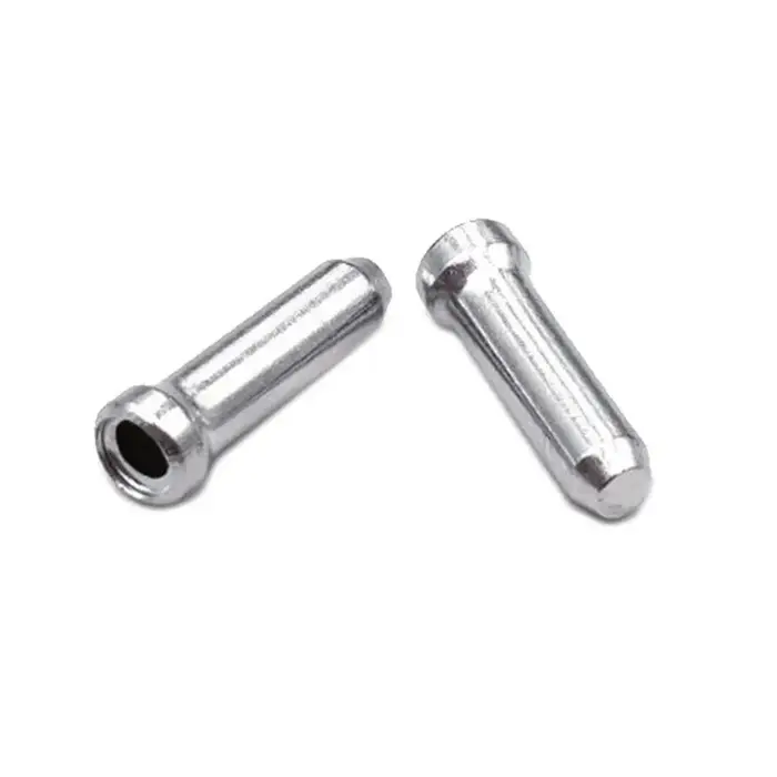Embouts de câble de frein de vélo en aluminium pour ligne
