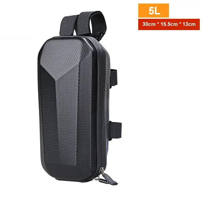 Sac avant étanche pour vélo électrique, 5l, grande capacité, sac pour Tube de Scooter, coque rigide 