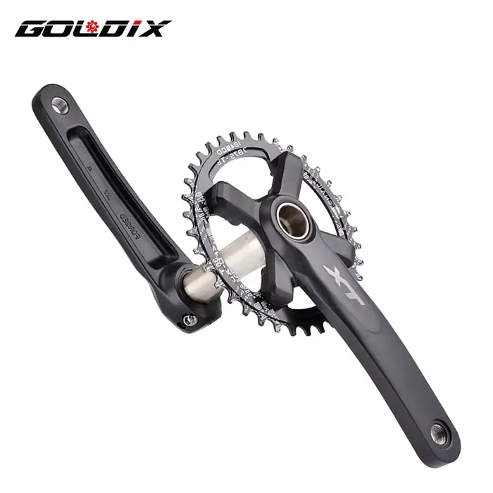 XT – pédalier de vélo en alliage d'aluminium, 104BCD, 170mm, 175mm, noir, rond, ovale, 32T, 34T, 36T