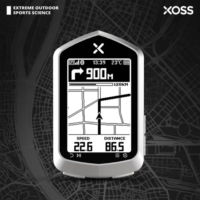 XOSS NAV Plus/NAV ordinateur de vélo sans fil cyclisme GPS compteur de vitesse carte Navigation étanche Bluetooth ANT +