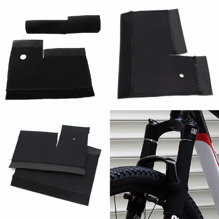 Protecteur de cadre de vélo, 1 paire, pour chaîne, vtt, fourche de protection avant