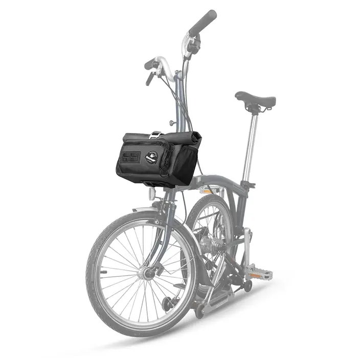Rhinowalk – sac de guidon de vélo 4L, panier urbain avant à dégagement rapide, sac de rangement pour