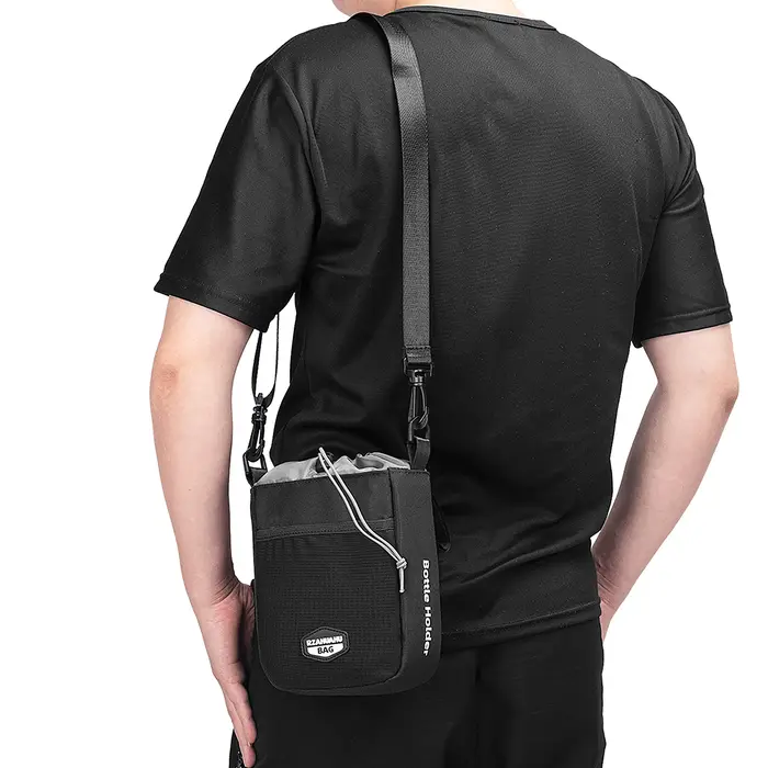 Porte-bouteille isotherme pour guidon de vélo