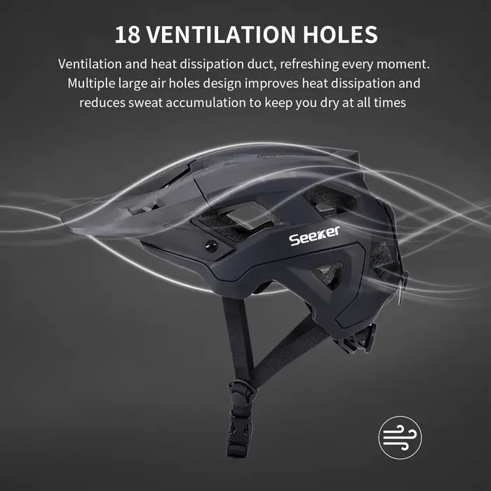 Casque de vélo de montagne léger SEEKER