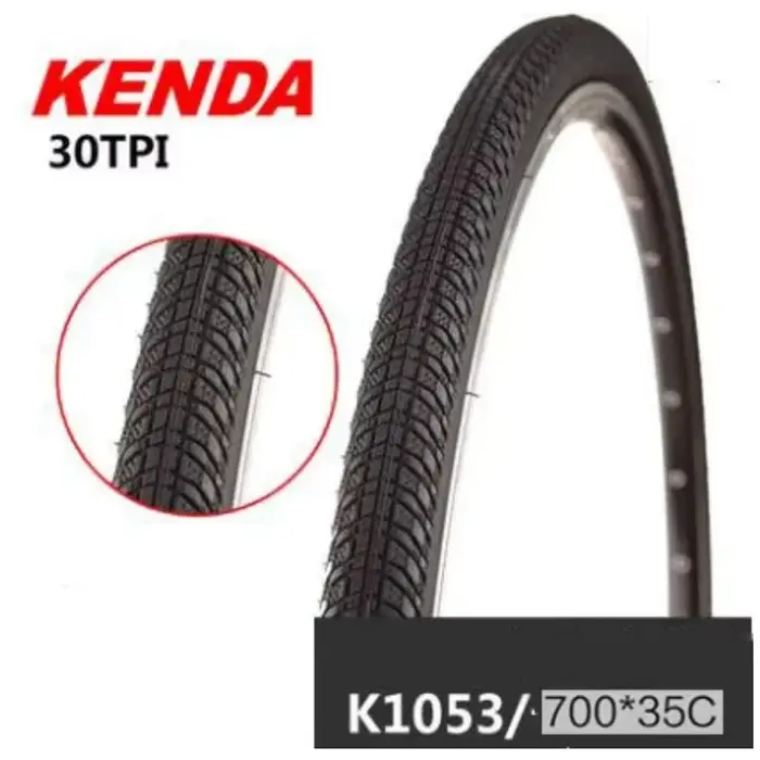 Pneu de vélo de route KENDA 700C, pneu de vélo de gravier 700*28C 32C 35C 38C