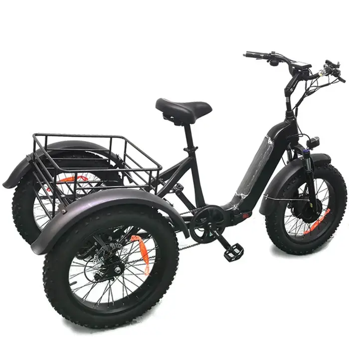 Tricycle électrique de passager Tricycle électrique adulte Tricycle électrique à 3 roues Tricycle él