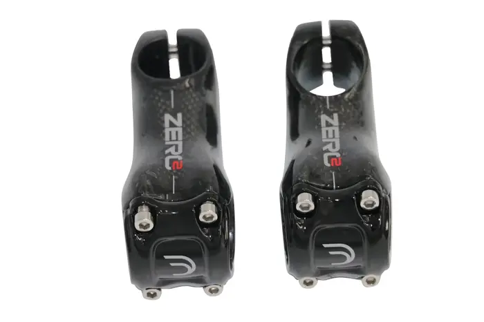 Tout nouveau JEDA argent 6 17 Angle route carbone tige de vélo 31.8*70-130mm 6 17 degrés VTT tige en