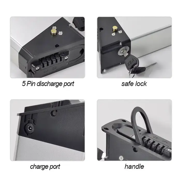 Batterie de remplacement pour vélo Li-ion 48V 52V 15Ah 17.5Ah