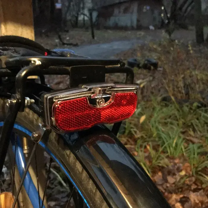 Porte-bagages de vélo LED