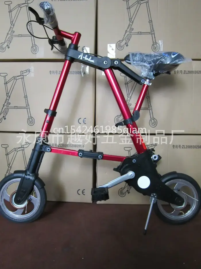 Vélo de camping pliable pour hommes et femmes, mini scooter portable pour adultes, pour l'exercice en plein air