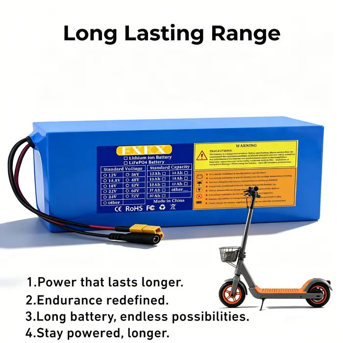 Batterie de scooter électrique 36V 10S3P 10Ah 18650