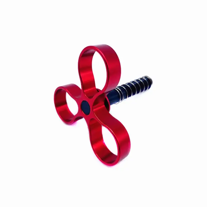 Bouton de robinet de vélo pliant en fleur de prunier