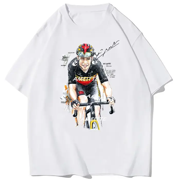 T-shirt de cyclisme Wout van Aert Legeng Rider 2026