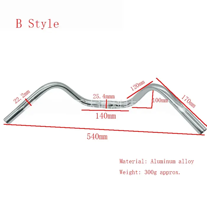 Ultimate Hack : barres élévateurs en alliage d'aluminium pour vélo Brompton - mise à niveau du guidon 25