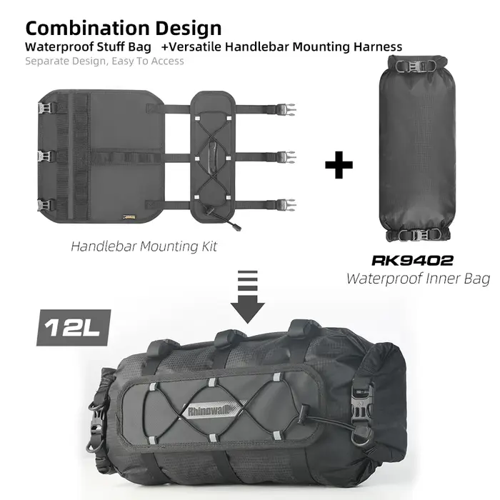 Bal inowalk-Sac multifonctionnel pour guidon de vélo