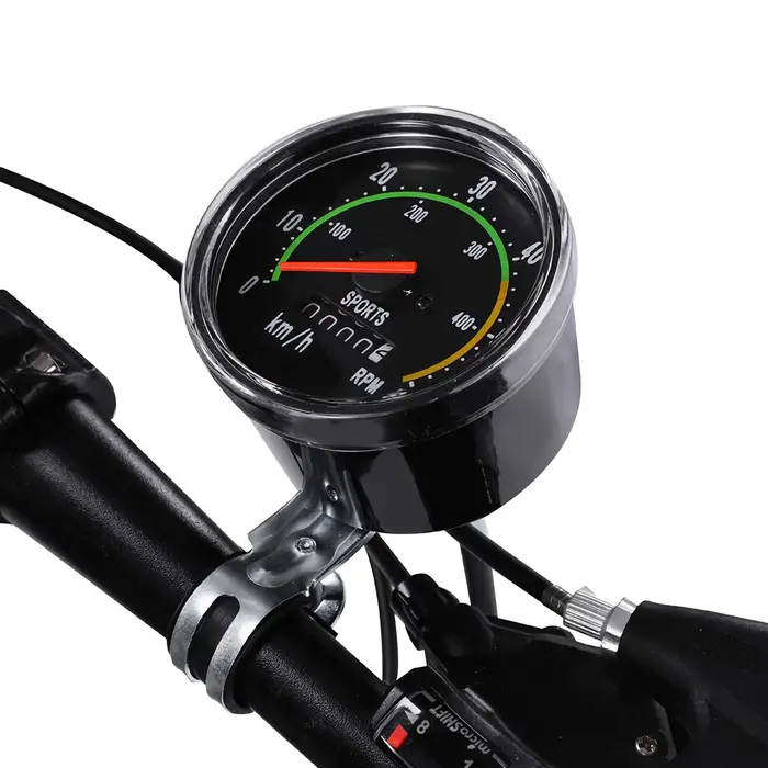 Ordinateur de vélo mécanique, compteur de vitesse, odomcirculation, chronomètre