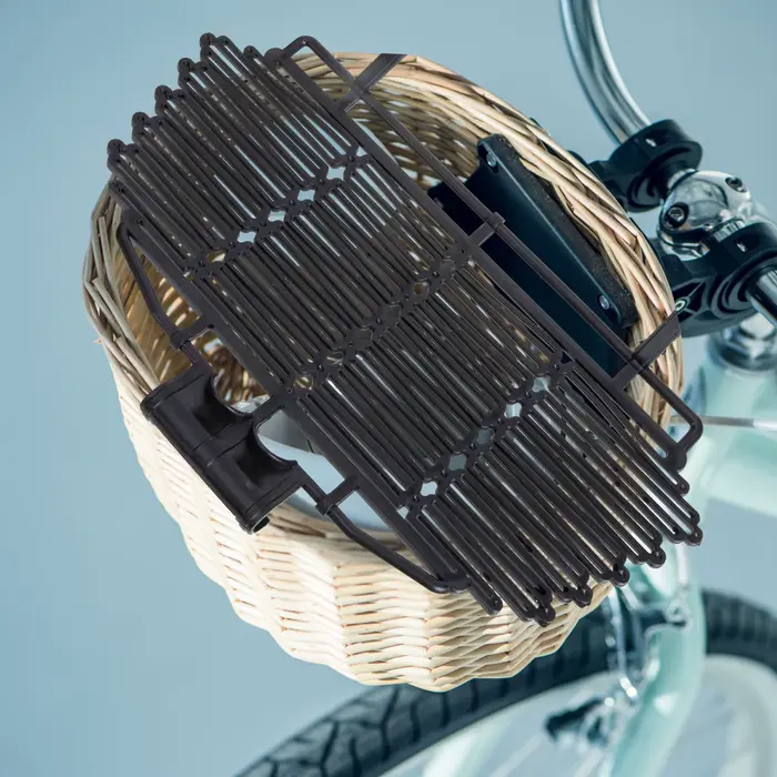 Couverture de panier de vélo en plastique léger de qualité supérieure