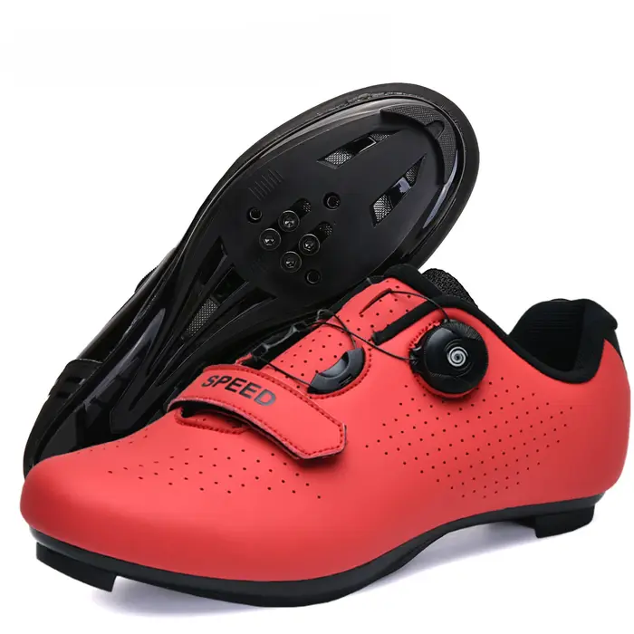 Chaussures de cyclisme vélo de route hommes course vitesse