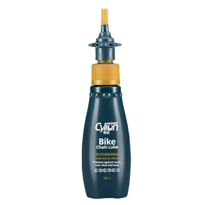 Huile pour chaîne de vélo, 60ml, résistante à la rouille, étanche, efficace, élimine le bruit anorma
