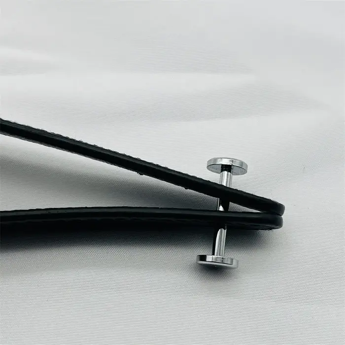 Ceinture de traction en cuir pour porte-avant Brompton, corde à dégagement rapide
