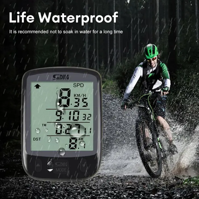 Compteur kilométrique de vélo étanche