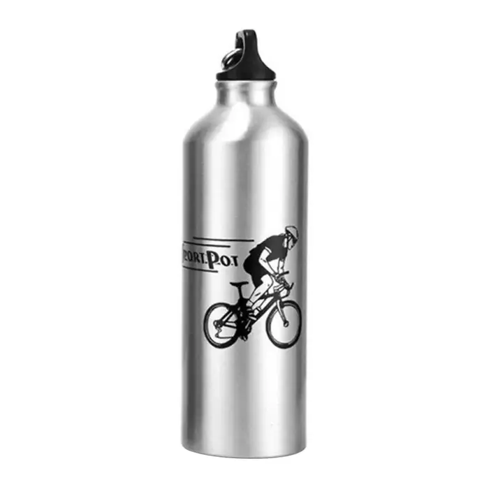Bouteille d'eau thermique en alliage d'aluminium pour vélo, accessoires de vélo de montagne VTT, 750