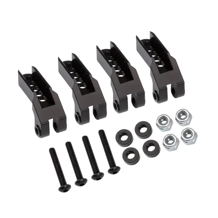 Amortisseurs TRtage en alliage d'aluminium 4 pièces montage réglable tour cerceaux pour 1/10 RC voiture inoler TRX-4 Bronco Defender dehors G500 K5 Blazer
