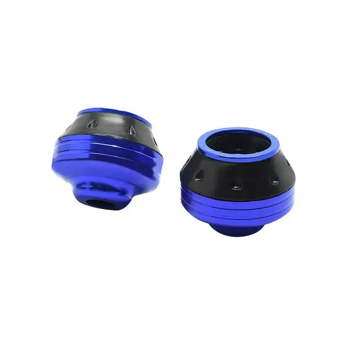 Accessoires pour trottinette électrique en alliage d'aluminium durable : Patins de protection antichoc et anti-chute