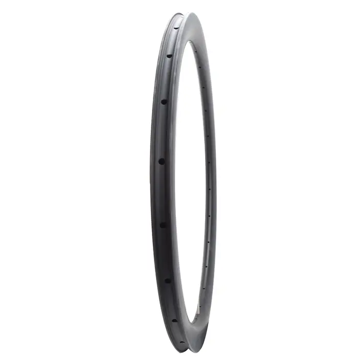 Jantes de vélo de route 700C entièrement en carbone 50*28mm Tubeless Tubulaire Clincher