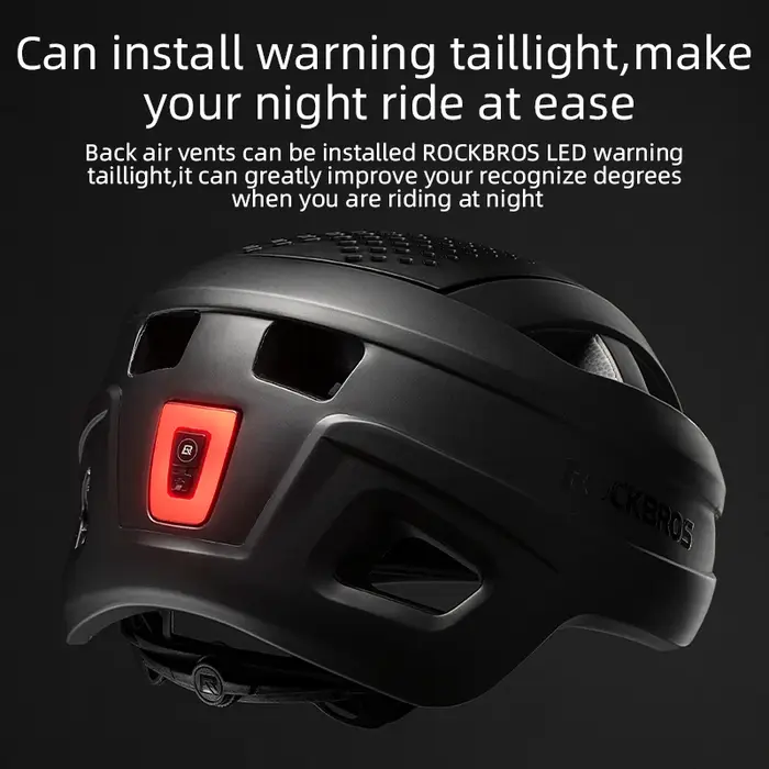 ROCKBROS casque de cyclisme léger couverture magnétique respirant