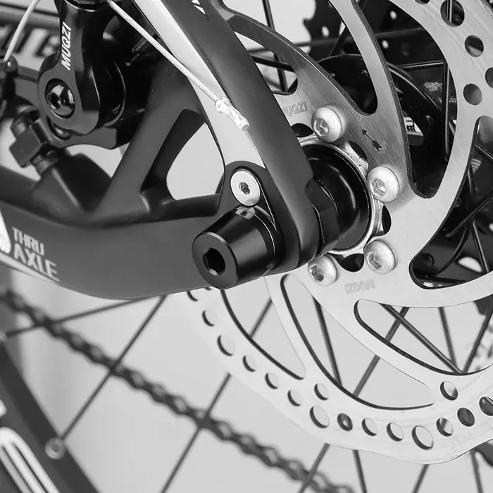 MUQZI Axe traversant pour simulateur de vélo d'intérieur, filetage M12x1.0/1.5/1.75, pour plateforme de cyclisme, axe de vélo, fourche et moyeu avant/arrière