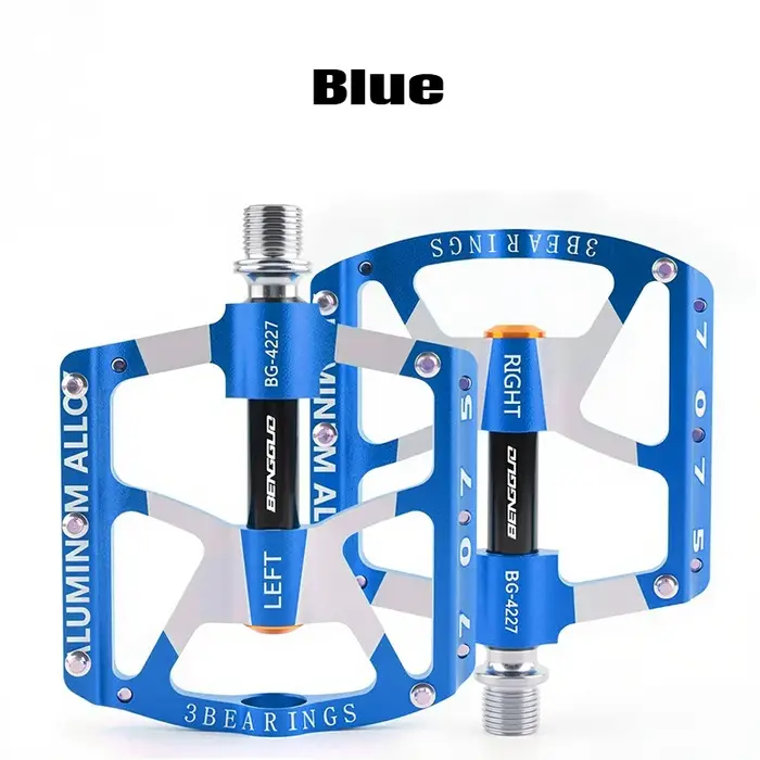 Pédales de vélo à triple roulement