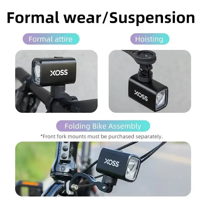 XOSS nouveau Haoyue Mini feu avant de vélo 1000 Lumens étanche en alliage d'aluminium Rechargeable