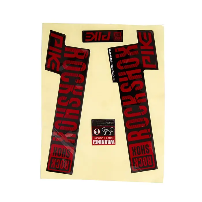 Autocollant de fourche avant pour Rock Shox SID, décalcomanies de vélo de route, accessoires de cour