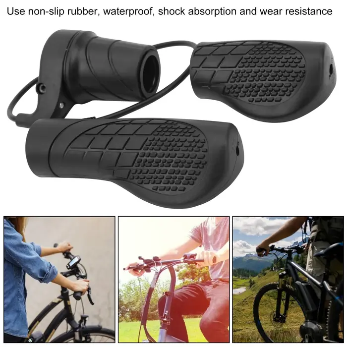 Poignée d'accélérateur demi-torsion pour vélo électrique